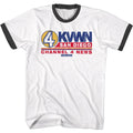 Anchorman - Ch 4 News Logo Short Sleeve Ringer T-Shirt Hoodie, Sweatshirt | CiraTrend.com