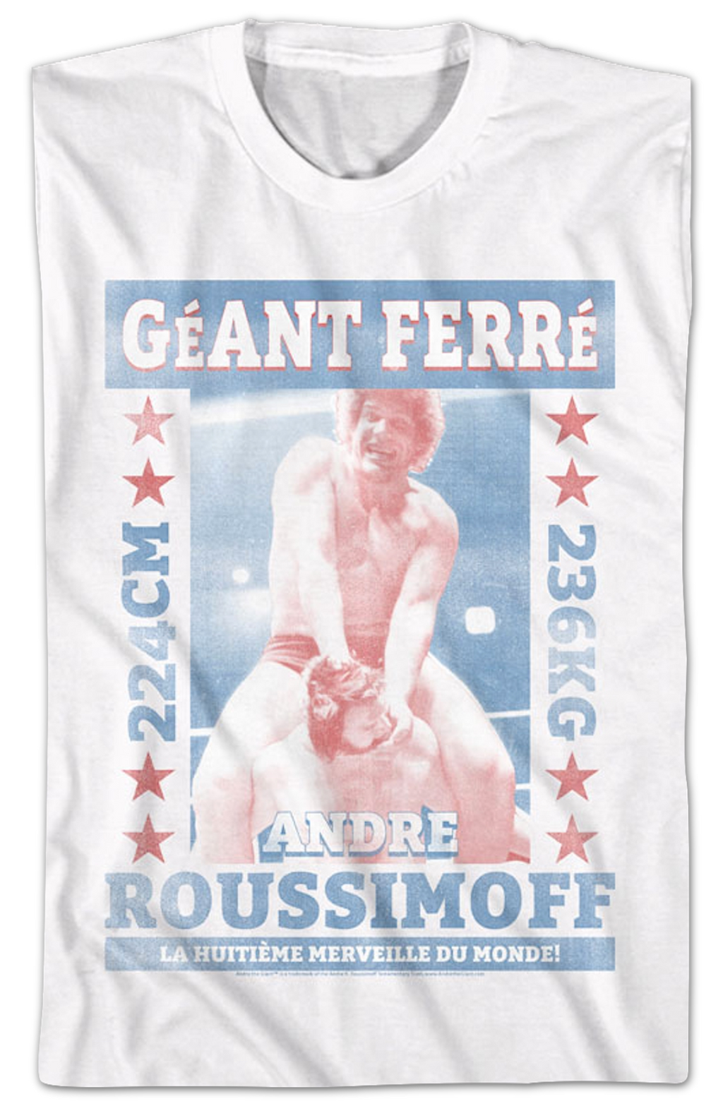 Andre Roussimoff Andre The Giant T-Shirt Hoodie, Sweatshirt | CiraTrend.com (Image 2)