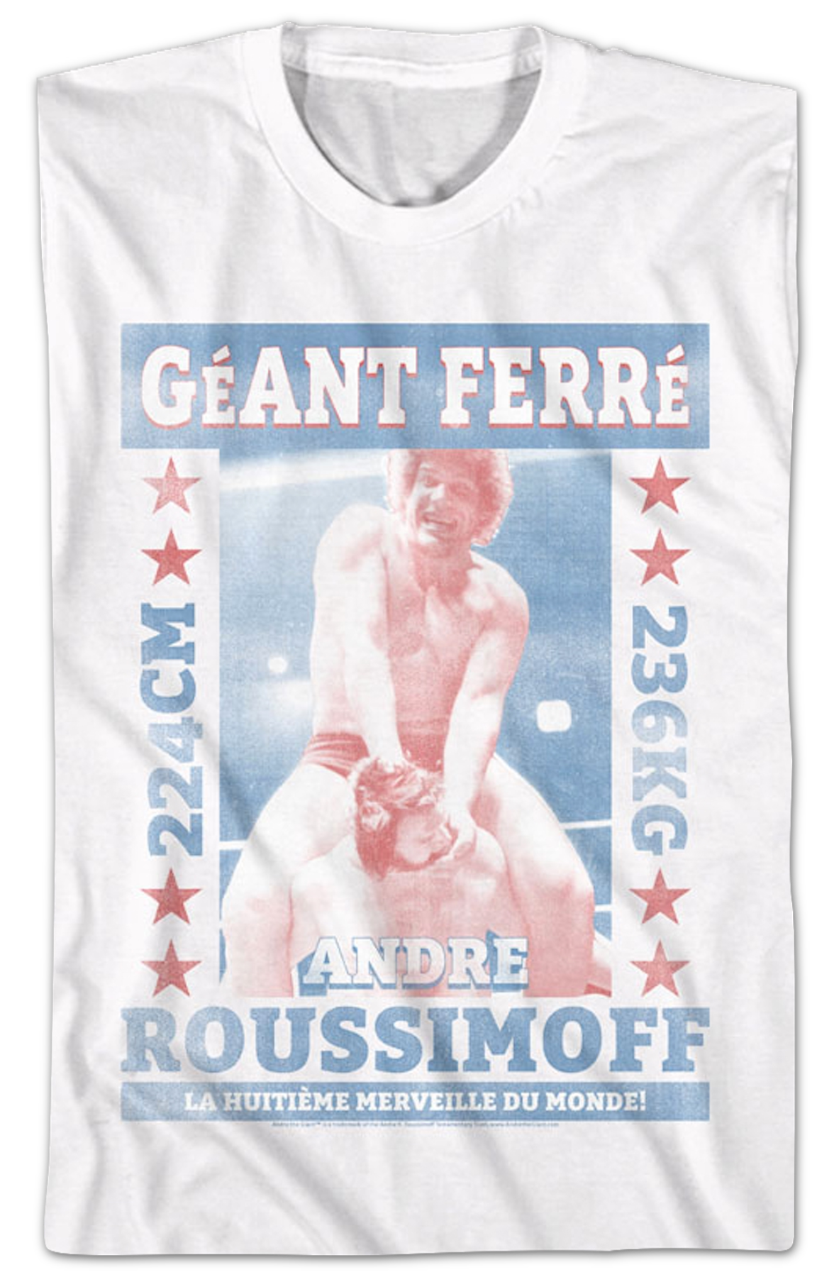 Andre Roussimoff Andre The Giant T-Shirt Hoodie, Sweatshirt | CiraTrend.com (Image 2)