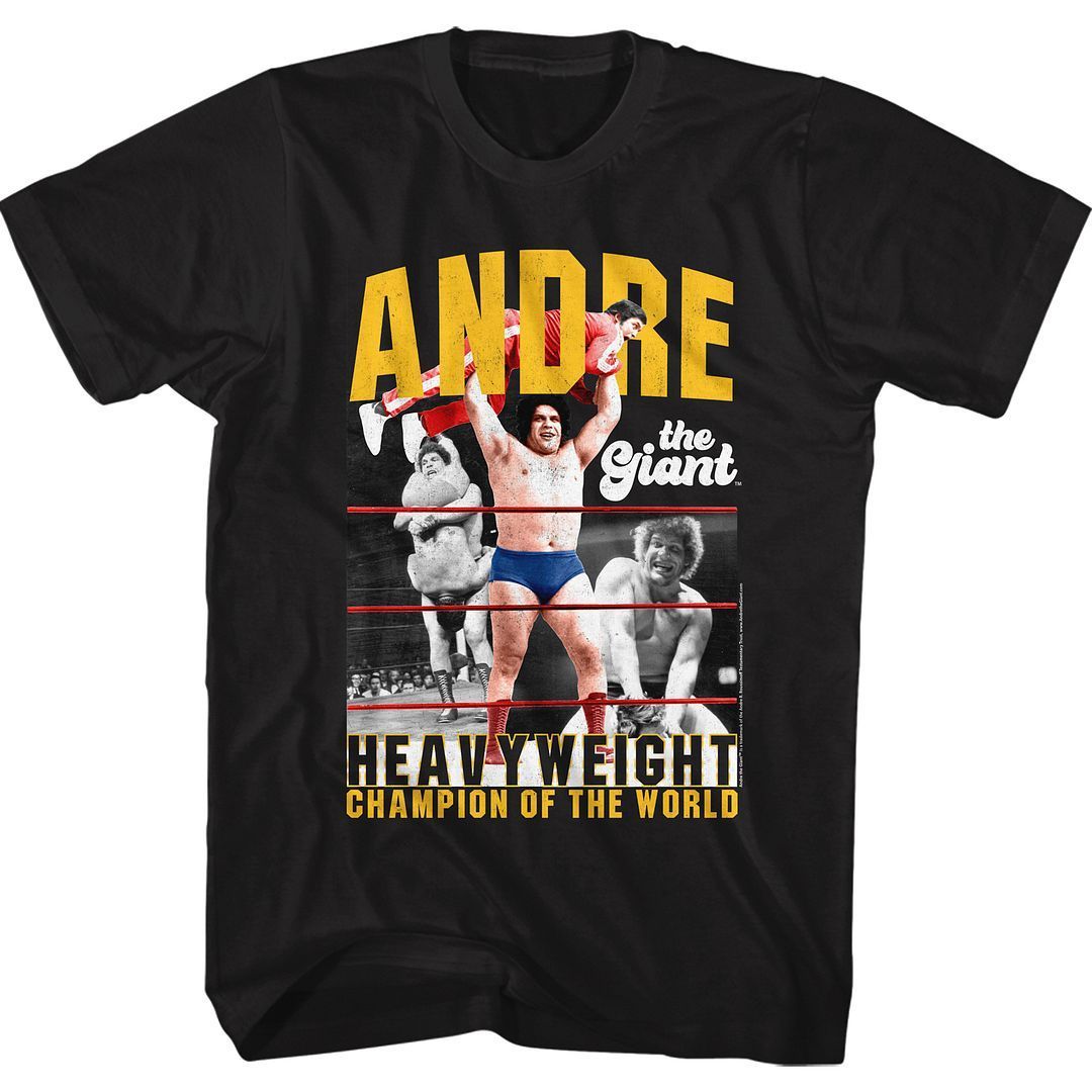 Andre The Giant - Heavyweight Champ Boyfriend Tee Hoodie, Sweatshirt | CiraTrend.com
