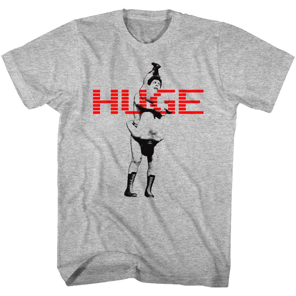 Andre The Giant - Huge! T-Shirt Hoodie, Sweatshirt | CiraTrend.com (Image 1)