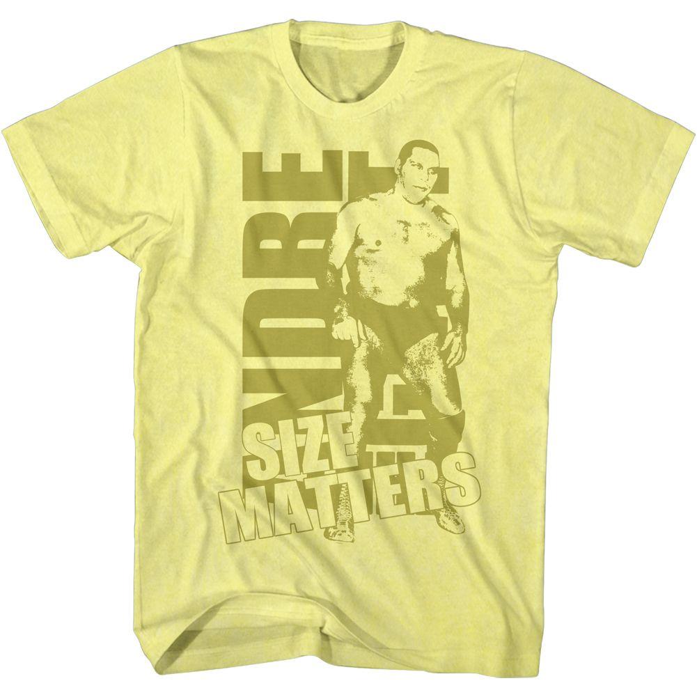 Andre The Giant - Size Gold Boyfriend Tee Hoodie, Sweatshirt | CiraTrend.com