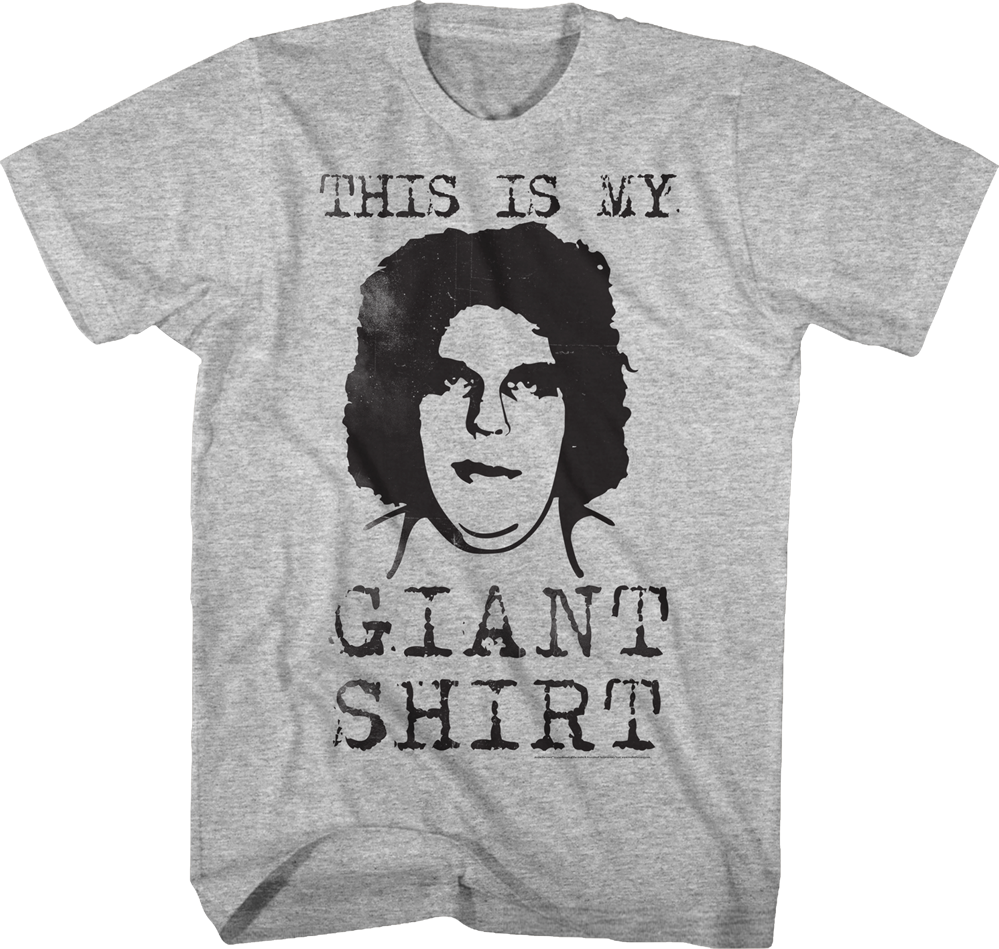 My Andre The Giant Shirt Hoodie, Sweatshirt | CiraTrend.com (Image 1)