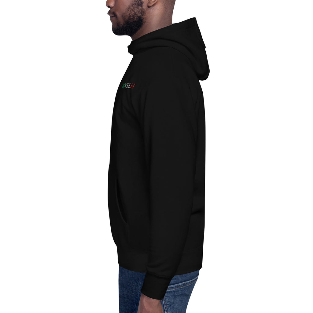 Andrea Bocelli Embroidered Mens Hoodie Black T-Shirts, Sweatshirt | CiraTrend.com (Image 3)