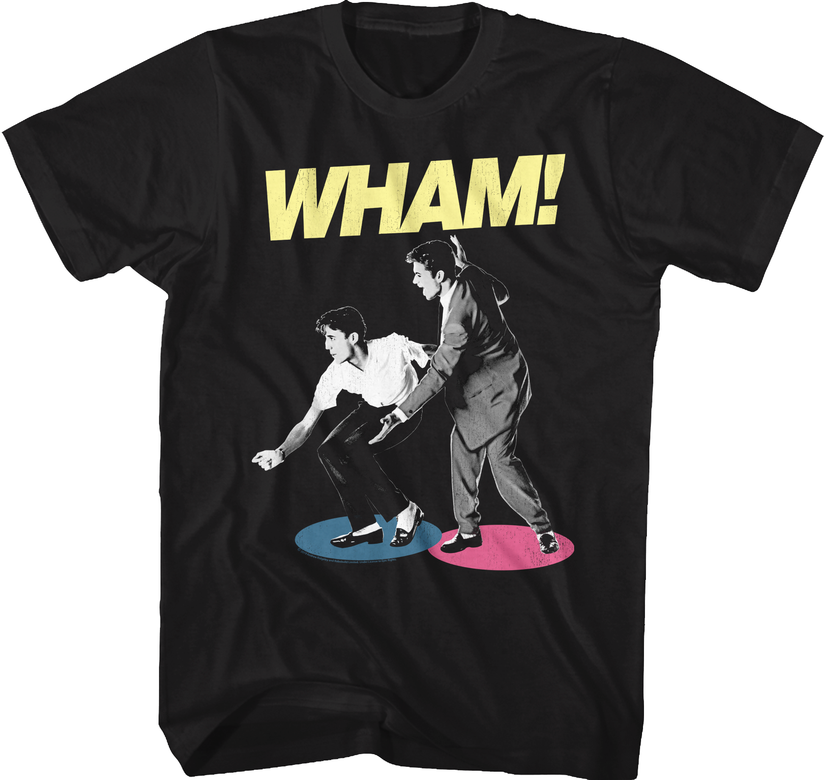 Andrew Ridgeley And George Michael Wham T-Shirt Hoodie, Sweatshirt | CiraTrend.com (Image 1)
