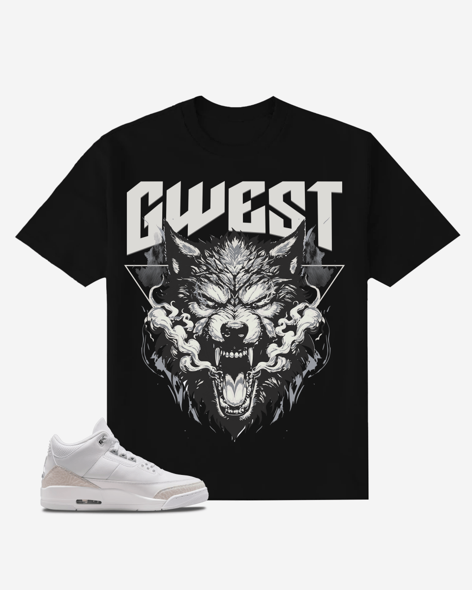 Angry Wolf Beast Oversized T-Shirt Hoodie, Sweatshirt | CiraTrend.com (Image 1)