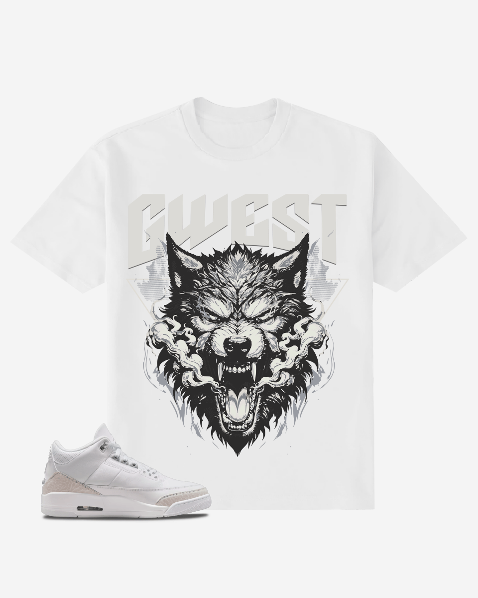 Angry Wolf Beast Oversized T-Shirt Hoodie, Sweatshirt | CiraTrend.com (Image 2)