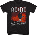 Angus Young Highway To Hell ACDC T-Shirt Hoodie, Sweatshirt | CiraTrend.com (Image 1)