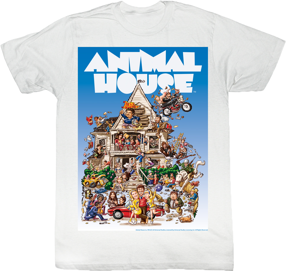Animal House Poster T-Shirt Hoodie, Sweatshirt | CiraTrend.com (Image 1)