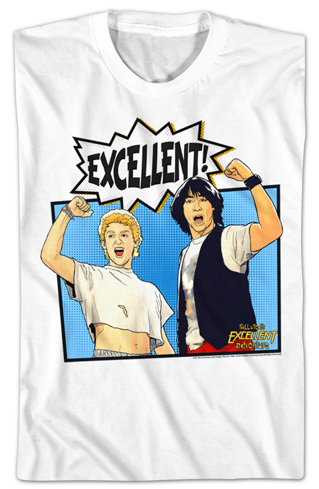 Animated Bill and Ted's Excellent Adventure T-Shirt Hoodie, Sweatshirt | CiraTrend.com (Image 2)