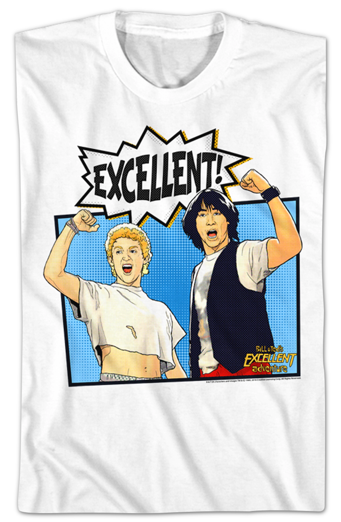 Animated Bill and Ted's Excellent Adventure T-Shirt Hoodie, Sweatshirt | CiraTrend.com (Image 2)