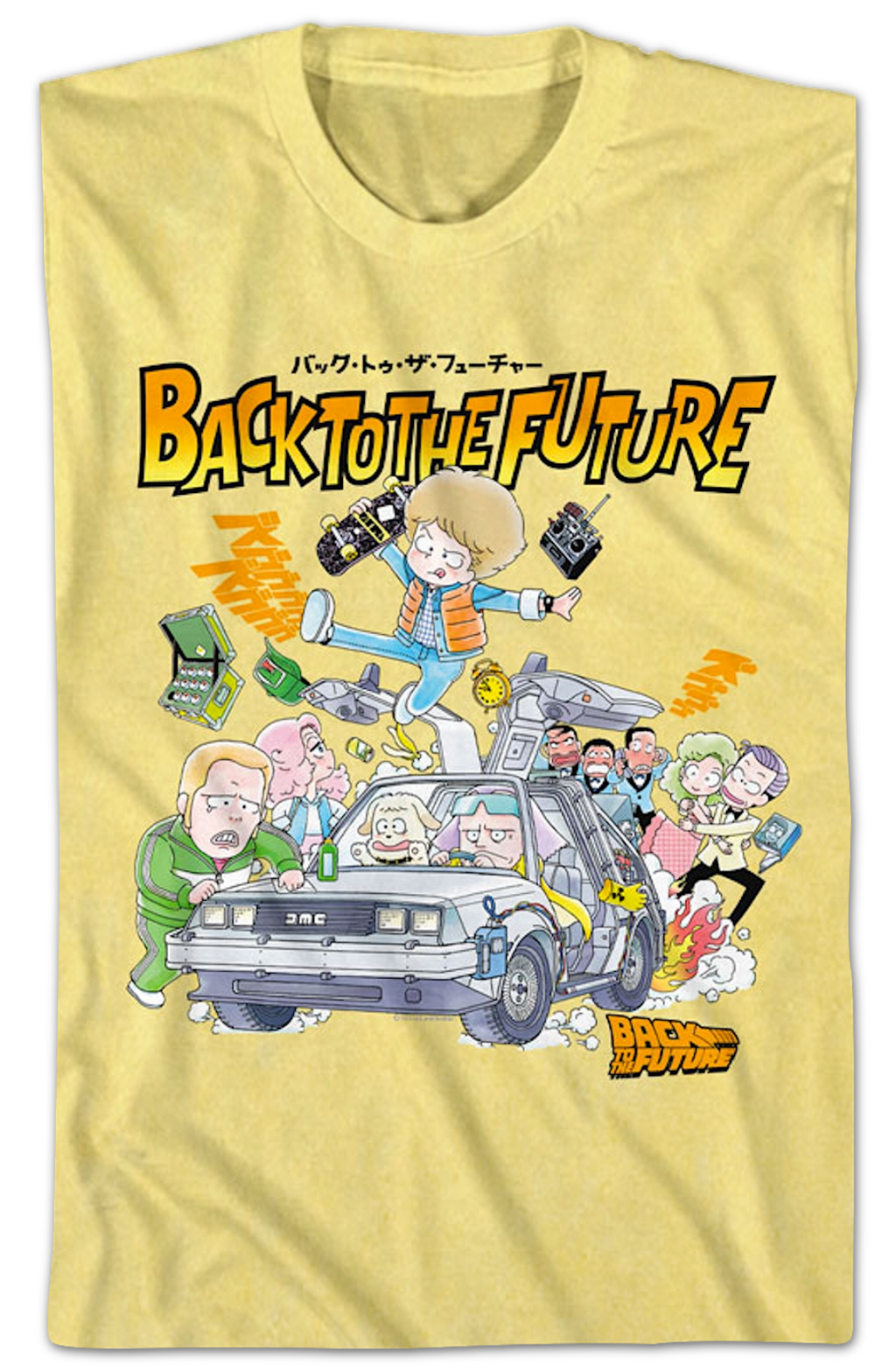 Animated Collage Back To The Future T-Shirt Hoodie, Sweatshirt | CiraTrend.com (Image 2)