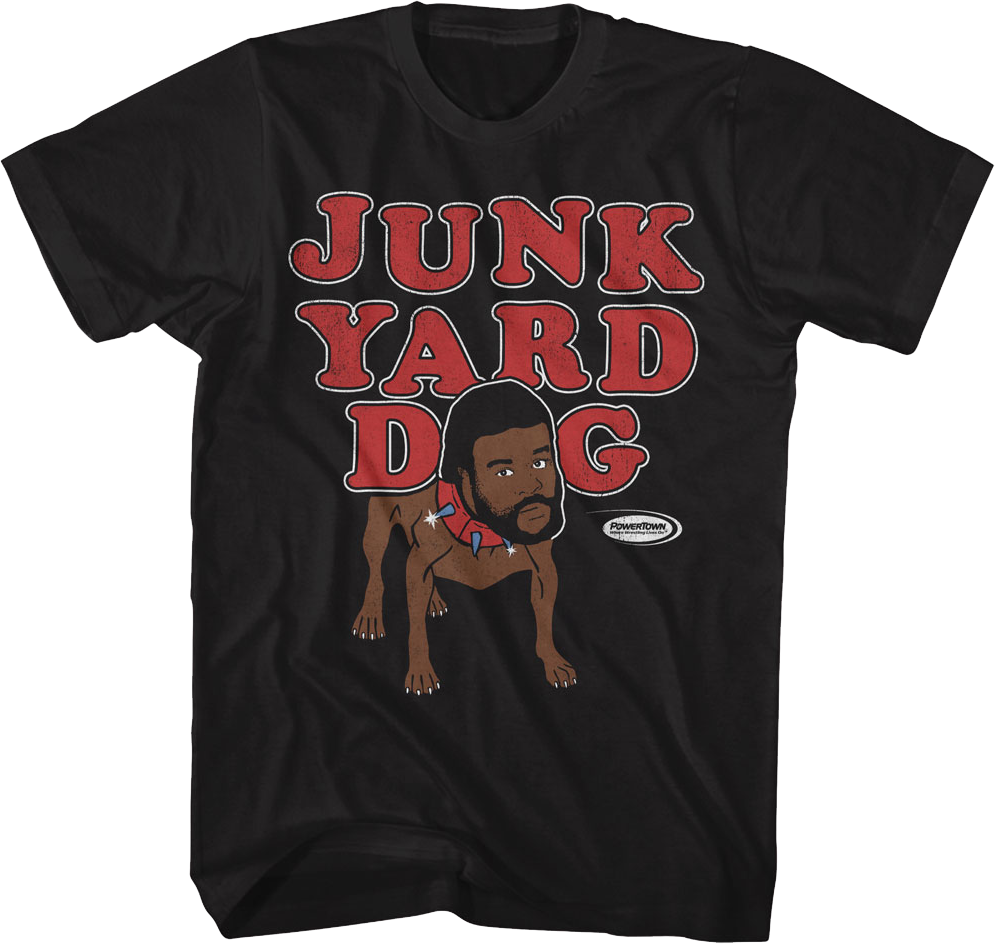 Animated Junkyard Dog T-Shirt Hoodie, Sweatshirt | CiraTrend.com (Image 1)