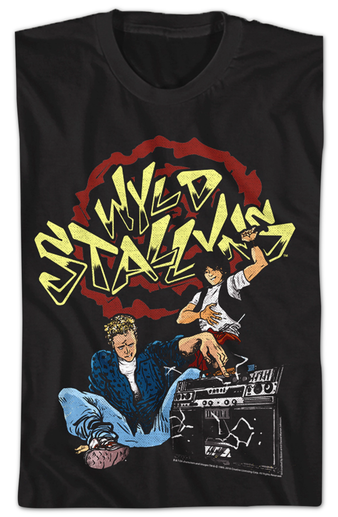 Animated Wyld Stallyns T-Shirt Hoodie, Sweatshirt | CiraTrend.com (Image 2)