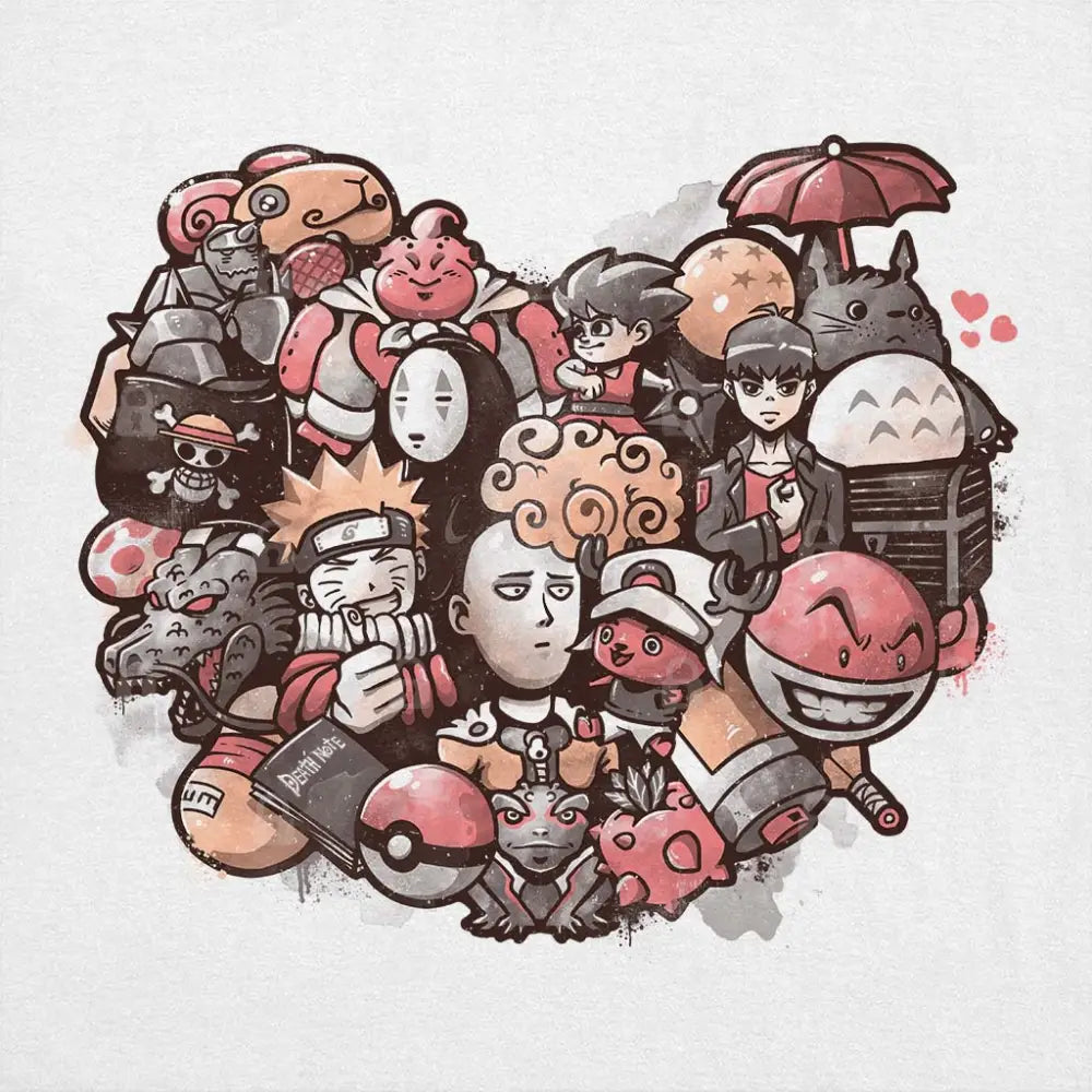 Anime Love Hoodie T-Shirts, Sweatshirt | CiraTrend.com (Image 1)
