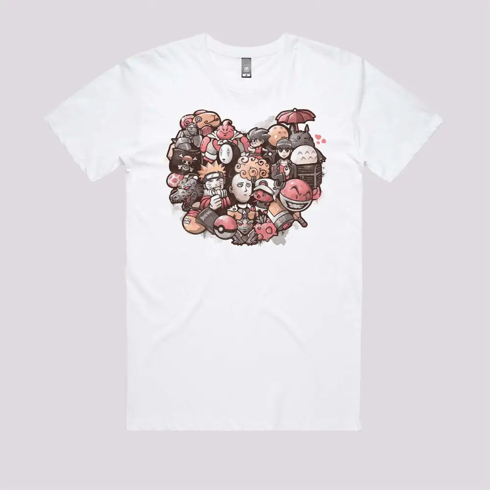 Anime Love T-Shirt Hoodie, Sweatshirt | CiraTrend.com (Image 2)