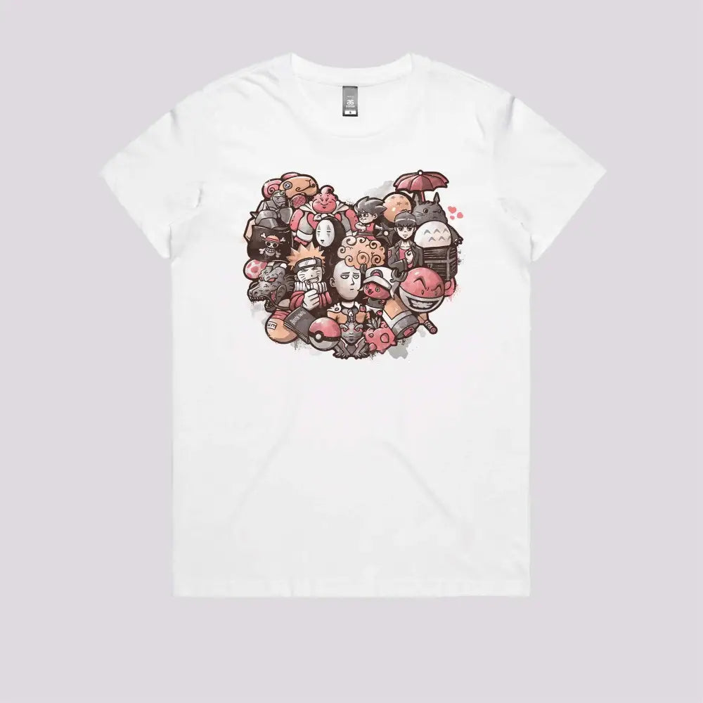 Anime Love T-Shirt Hoodie, Sweatshirt | CiraTrend.com (Image 3)
