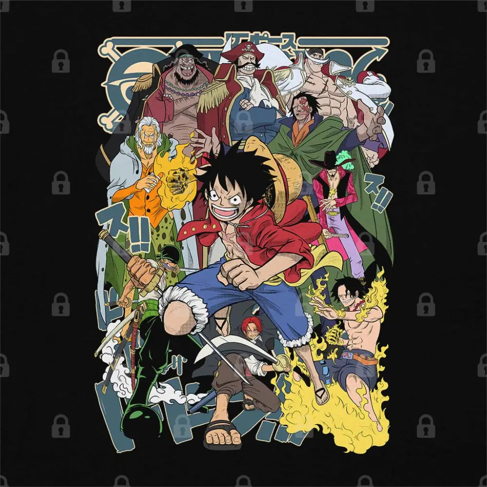 Anime Pirates T-Shirt Style001 Hoodie, Sweatshirt | CiraTrend.com (Image 1)