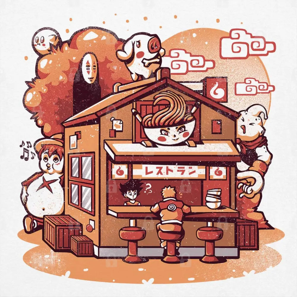 Anime Ramen Shop T-Shirt Hoodie, Sweatshirt | CiraTrend.com (Image 1)