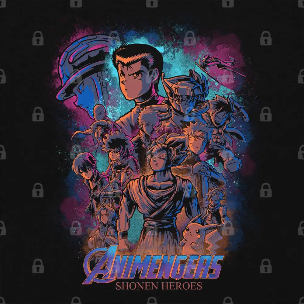 Animengers T-Shirt Hoodie, Sweatshirt | CiraTrend.com (Image 1)
