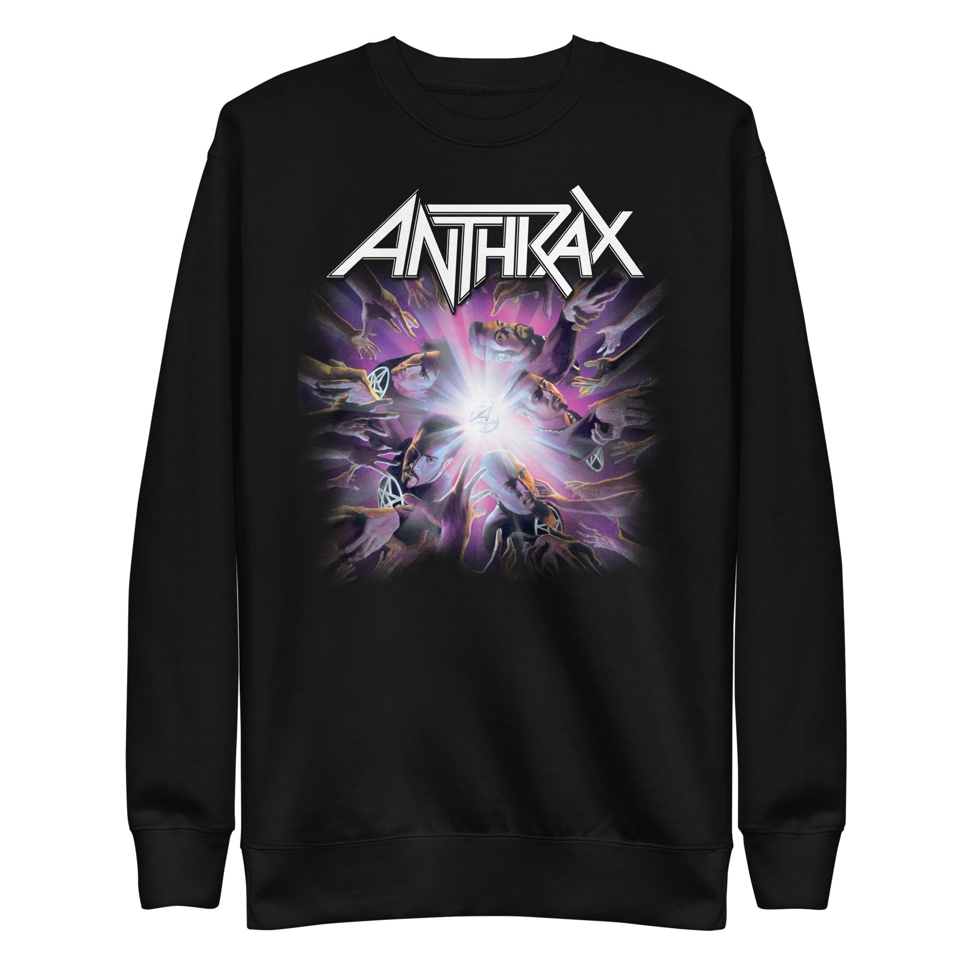 Anthrax Galaxies Mens Sweatshirt Black T-Shirts, Hoodie | CiraTrend.com
