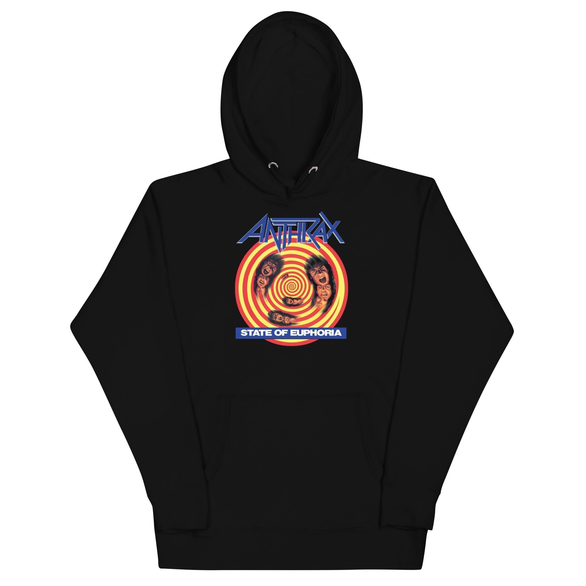 Anthrax State Of Euphoria Mens Hoodie Black T-Shirts, Sweatshirt | CiraTrend.com