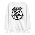 Anthrax Pentagram Logo Mens Sweatshirt #1009 White T-Shirts, Hoodie | CiraTrend.com
