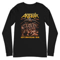 Anthrax 40th Anniversary Tour Mens Long Sleeve T Shirt Black Hoodie, Sweatshirt | CiraTrend.com