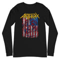 Anthrax American Flag Mens Long Sleeve T Shirt Black Hoodie, Sweatshirt | CiraTrend.com