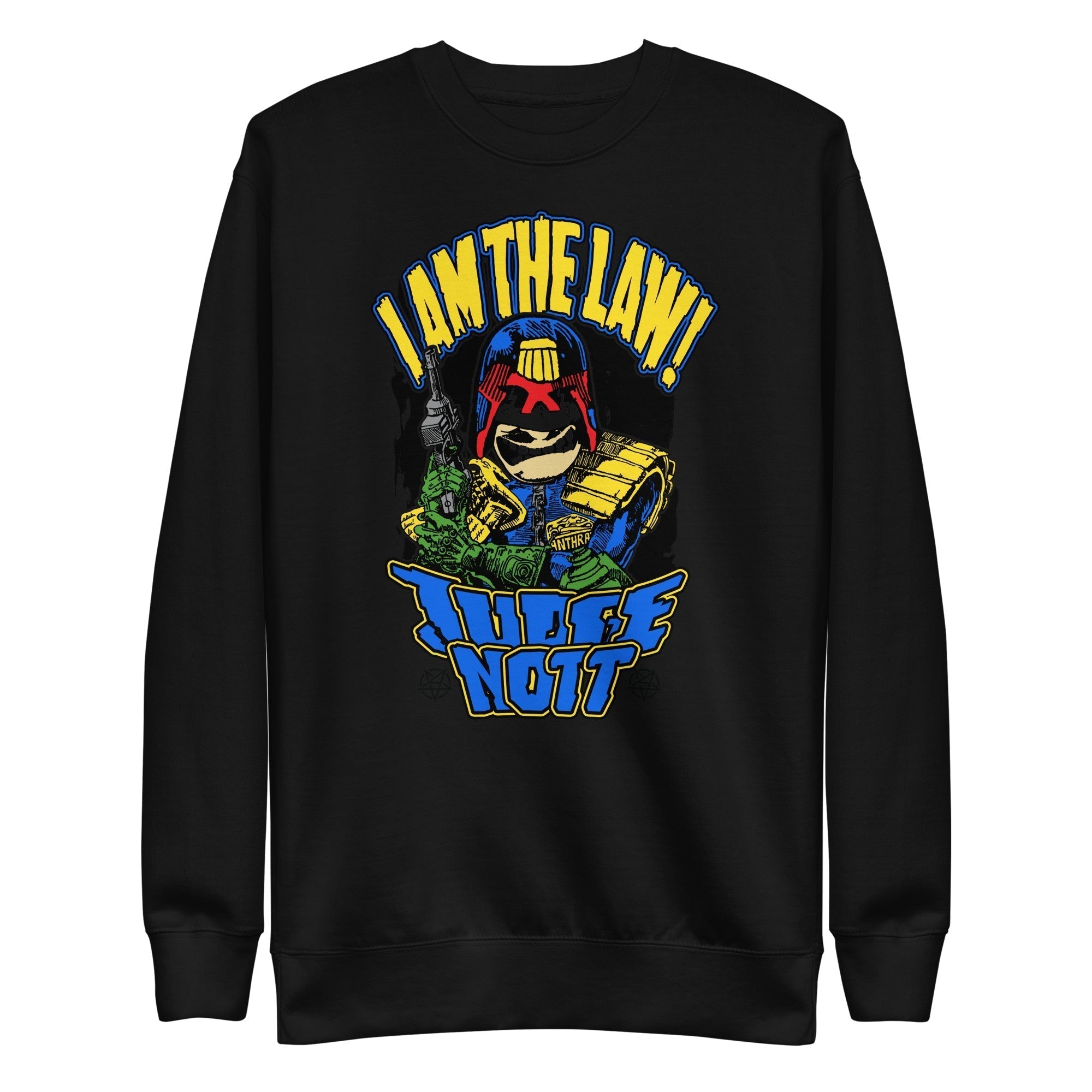 Anthrax I Am The Law Mens Sweatshirt Black T-Shirts, Hoodie | CiraTrend.com
