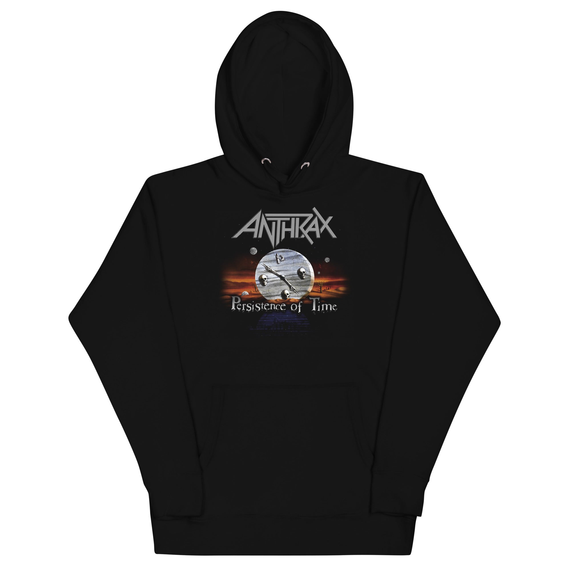 Anthrax Peristence of Time Mens Hoodie Black T-Shirts, Sweatshirt | CiraTrend.com