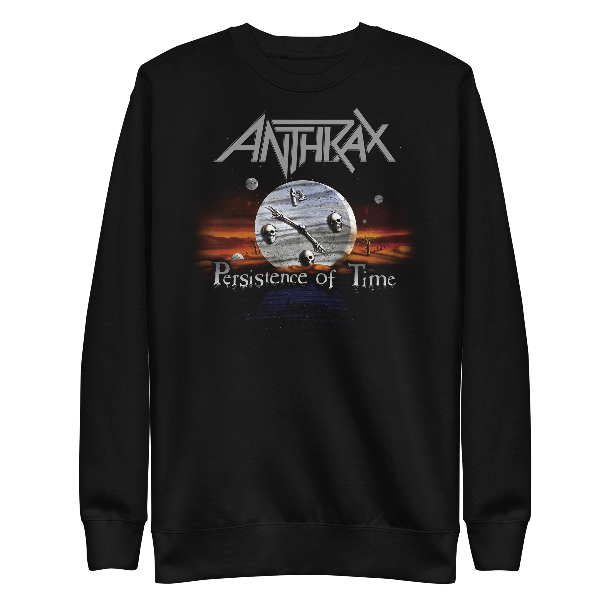 Anthrax Peristence of Time Mens Sweatshirt Black T-Shirts, Hoodie | CiraTrend.com