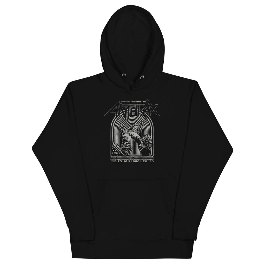 Anthrax 1986 Tour Classic Mens Hoodie Black T-Shirts, Sweatshirt | CiraTrend.com (Image 1)