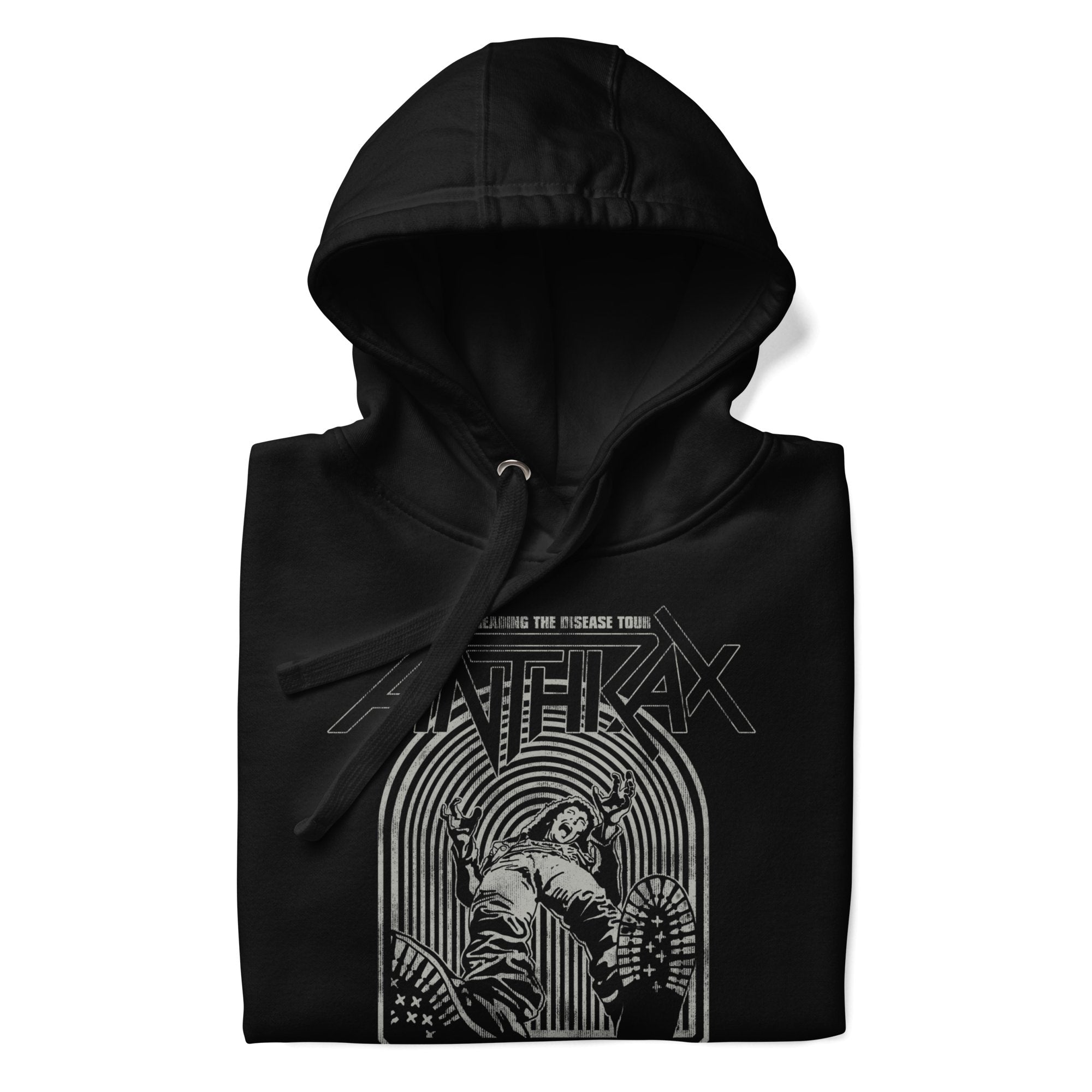 Anthrax 1986 Tour Classic Mens Hoodie Black T-Shirts, Sweatshirt | CiraTrend.com (Image 2)