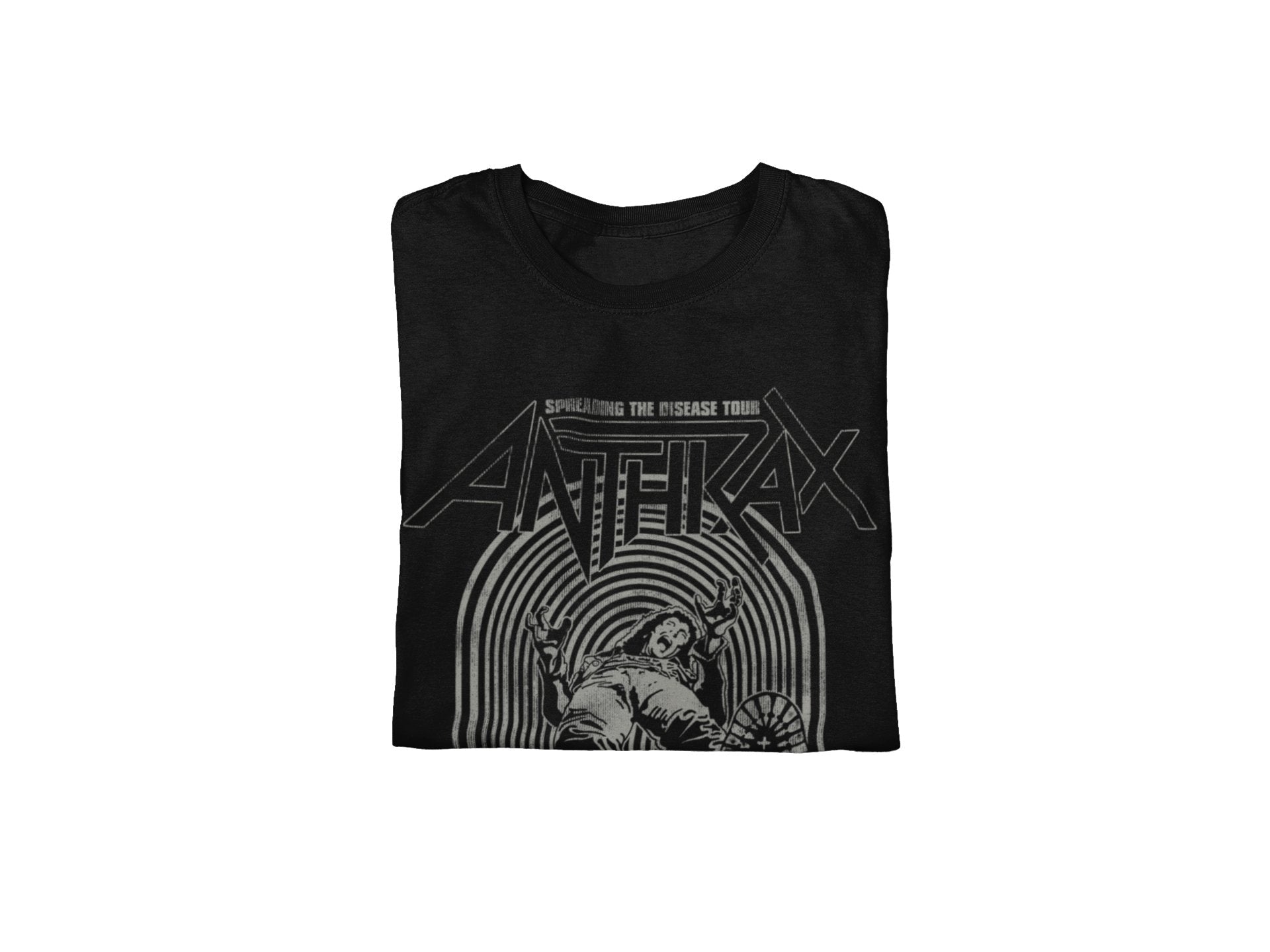 Anthrax 1986 Tour Jumbo Print Mens T Shirt Black Hoodie, Sweatshirt | CiraTrend.com (Image 3)