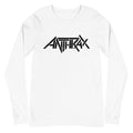 Anthrax Classic Logo Mens Long Sleeve T Shirt White Hoodie, Sweatshirt | CiraTrend.com