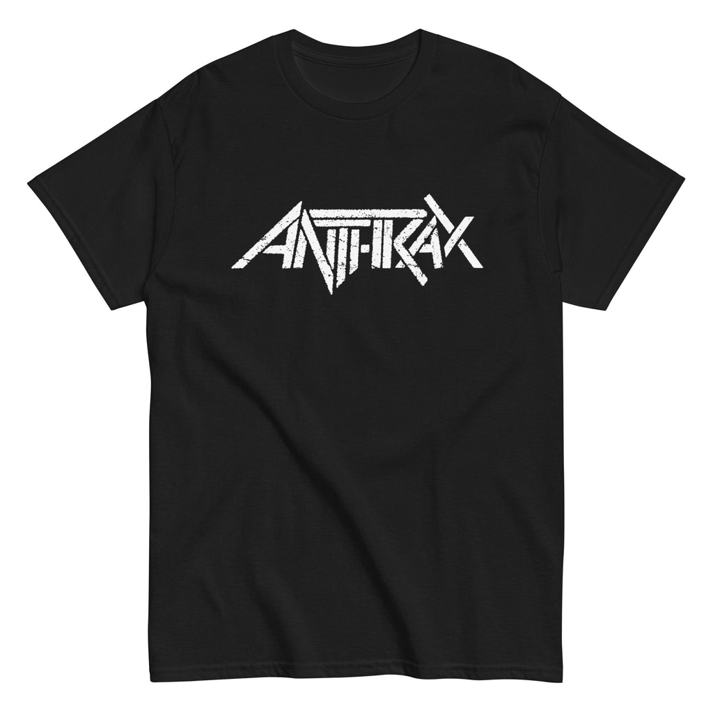Anthrax Classic White Logo Mens T Shirt Black Hoodie, Sweatshirt | CiraTrend.com (Image 2)