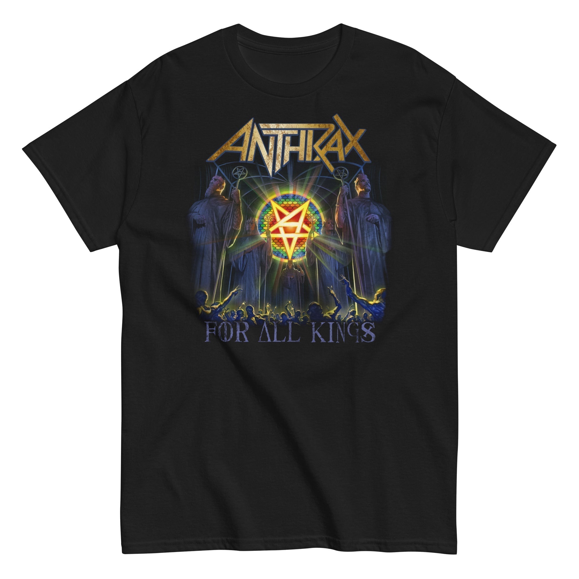 Anthrax For All Kings Mens T Shirt Black Hoodie, Sweatshirt | CiraTrend.com