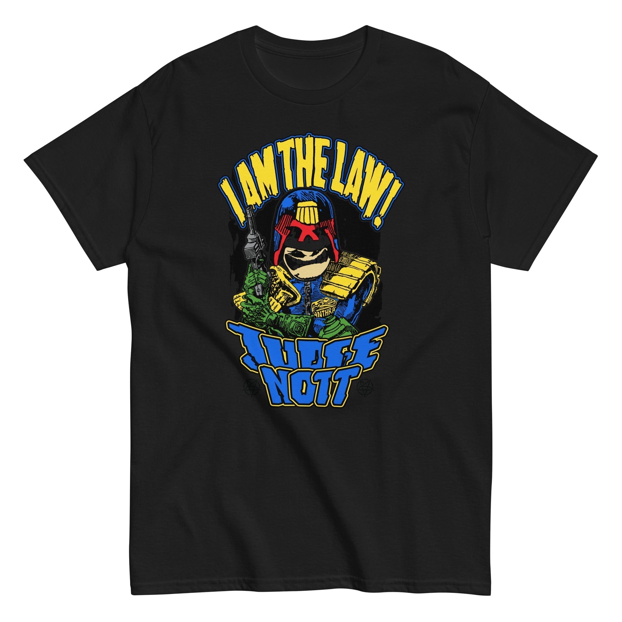 Anthrax I Am The Law Mens T Shirt Black Hoodie, Sweatshirt | CiraTrend.com