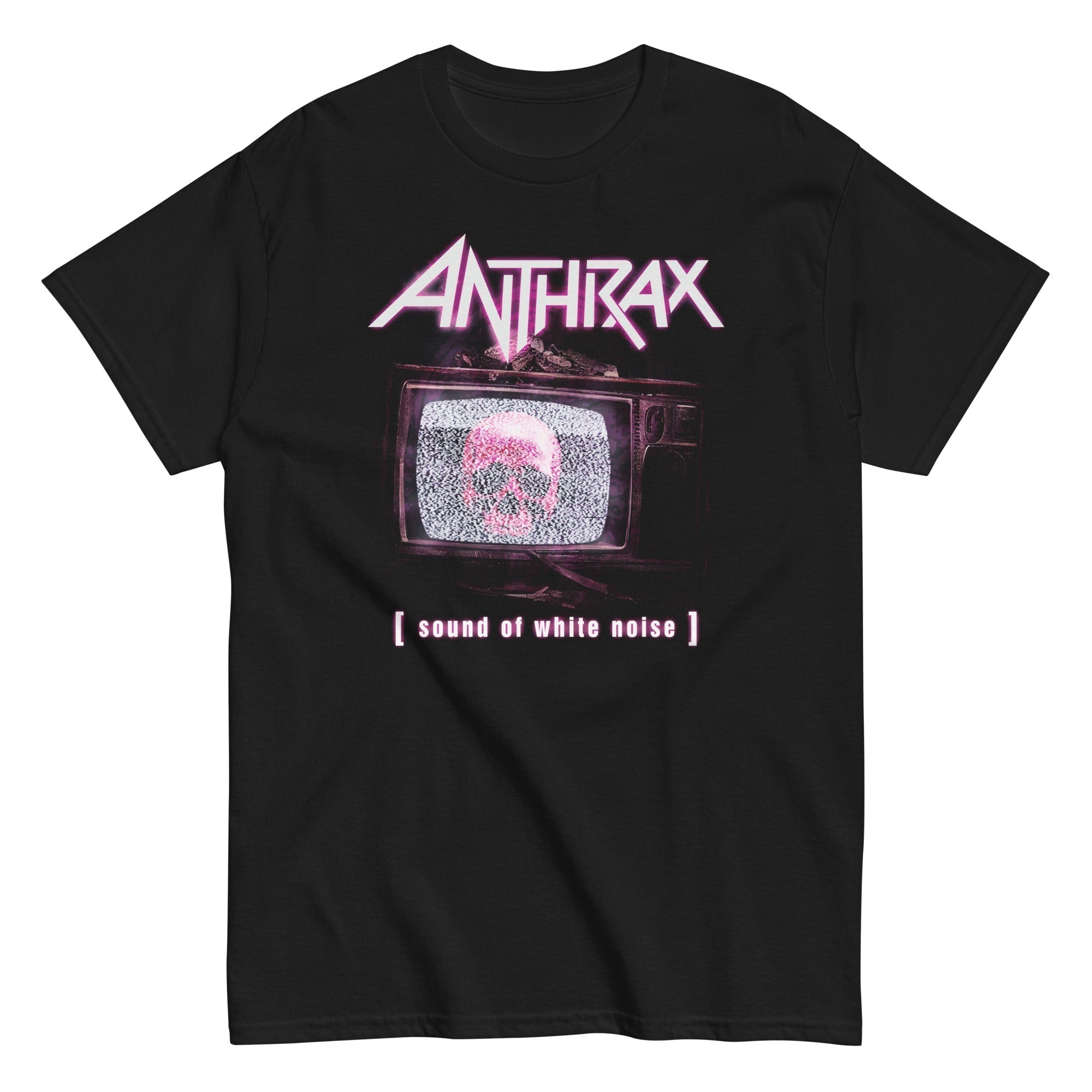 Anthrax Skull TV Mens T Shirt Black Hoodie, Sweatshirt | CiraTrend.com