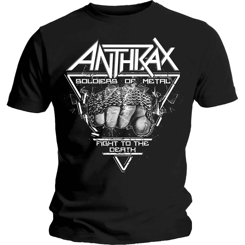 Anthrax Soldier of Metal FTD T Shirt Black Hoodie, Sweatshirt | CiraTrend.com