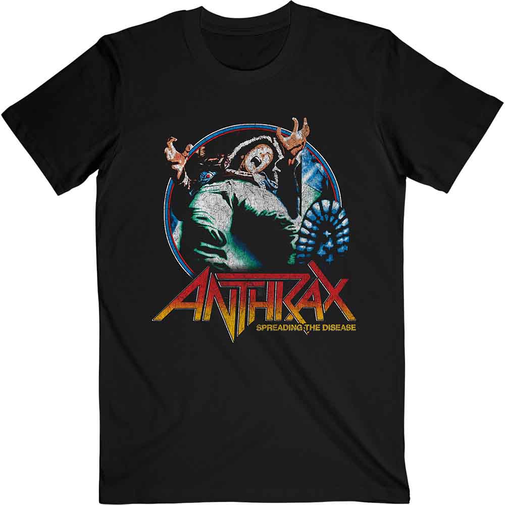 Anthrax Spreading Vignette Mens T Shirt Black Hoodie, Sweatshirt | CiraTrend.com