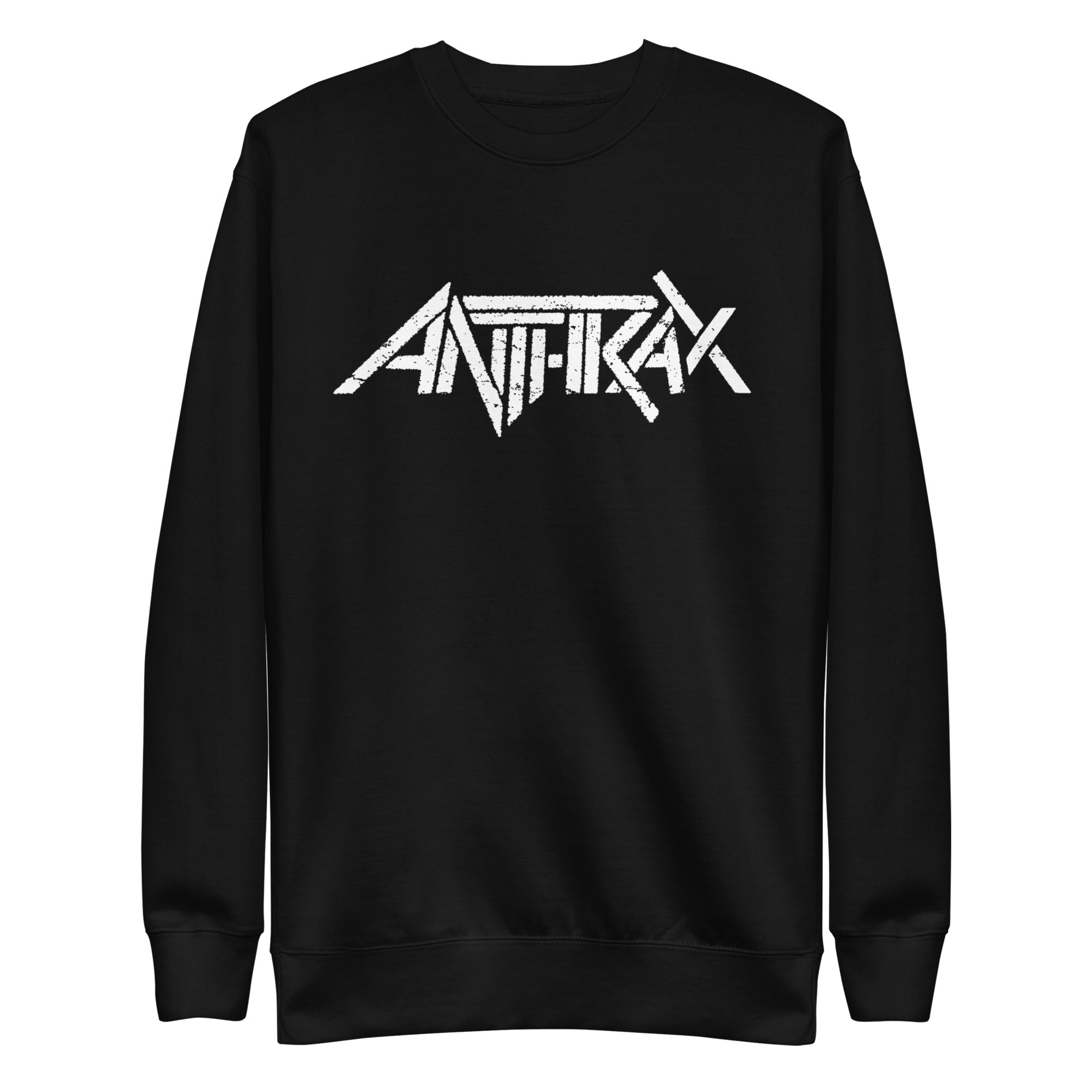 Anthrax White Core Logo Mens Sweatshirt Black T-Shirts, Hoodie | CiraTrend.com