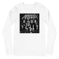 Anthrax With the Band Mens Long Sleeve T Shirt White Hoodie, Sweatshirt | CiraTrend.com