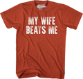 Antique Orange My Wife Beats Me T-Shirt Hoodie, Sweatshirt | CiraTrend.com (Image 1)