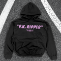 "P.K. RIPPER" CRACKED PINK BLACK HOODIE T-Shirts, Sweatshirt | CiraTrend.com (Image 1)