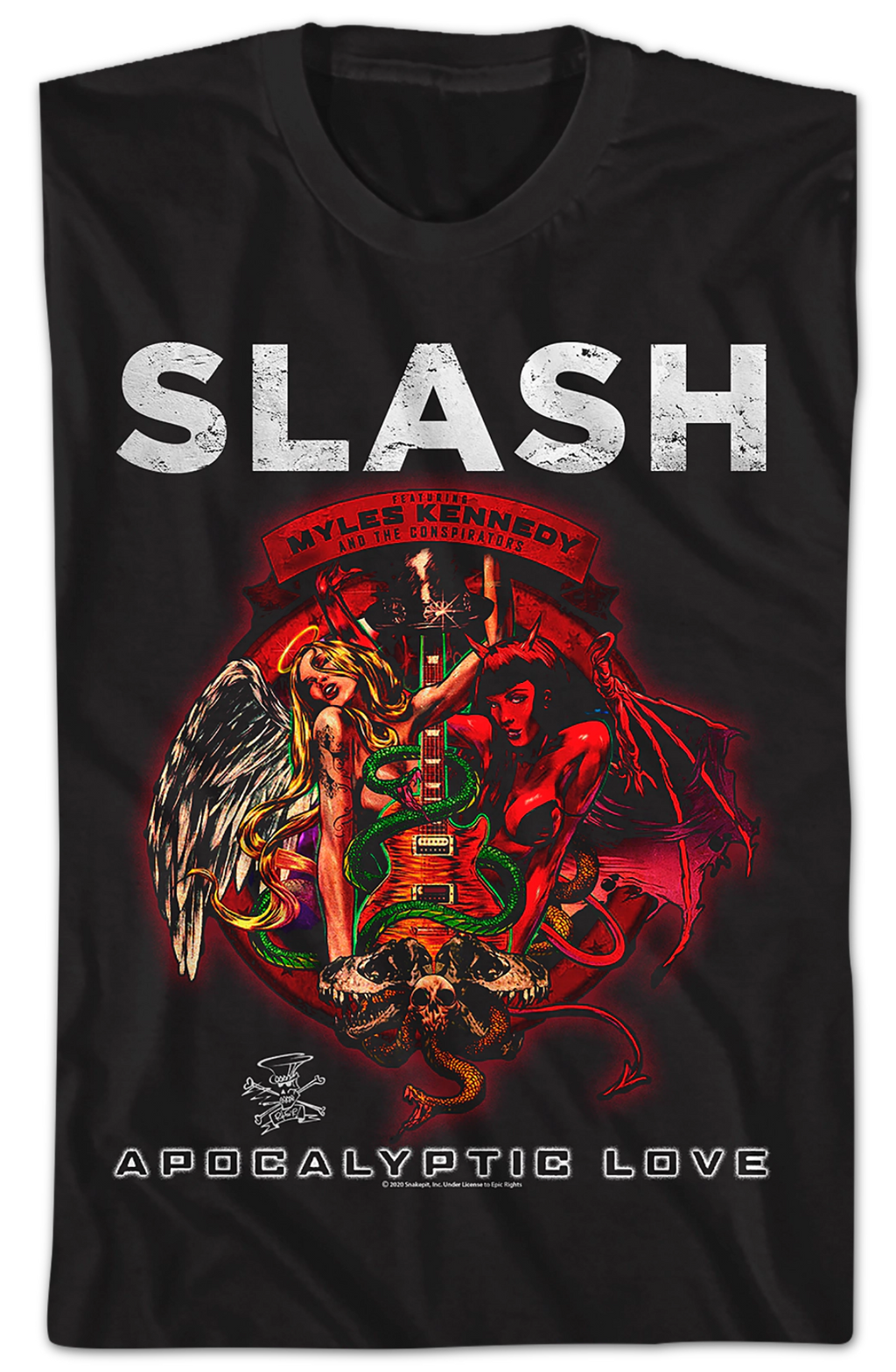 Apocalyptic Love Slash T-Shirt Hoodie, Sweatshirt | CiraTrend.com (Image 2)