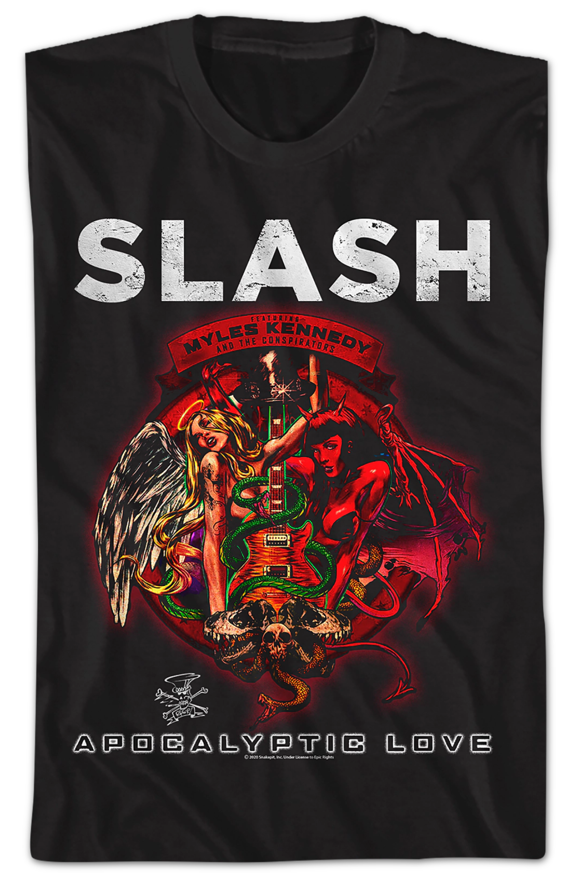 Apocalyptic Love Slash T-Shirt Hoodie, Sweatshirt | CiraTrend.com (Image 2)