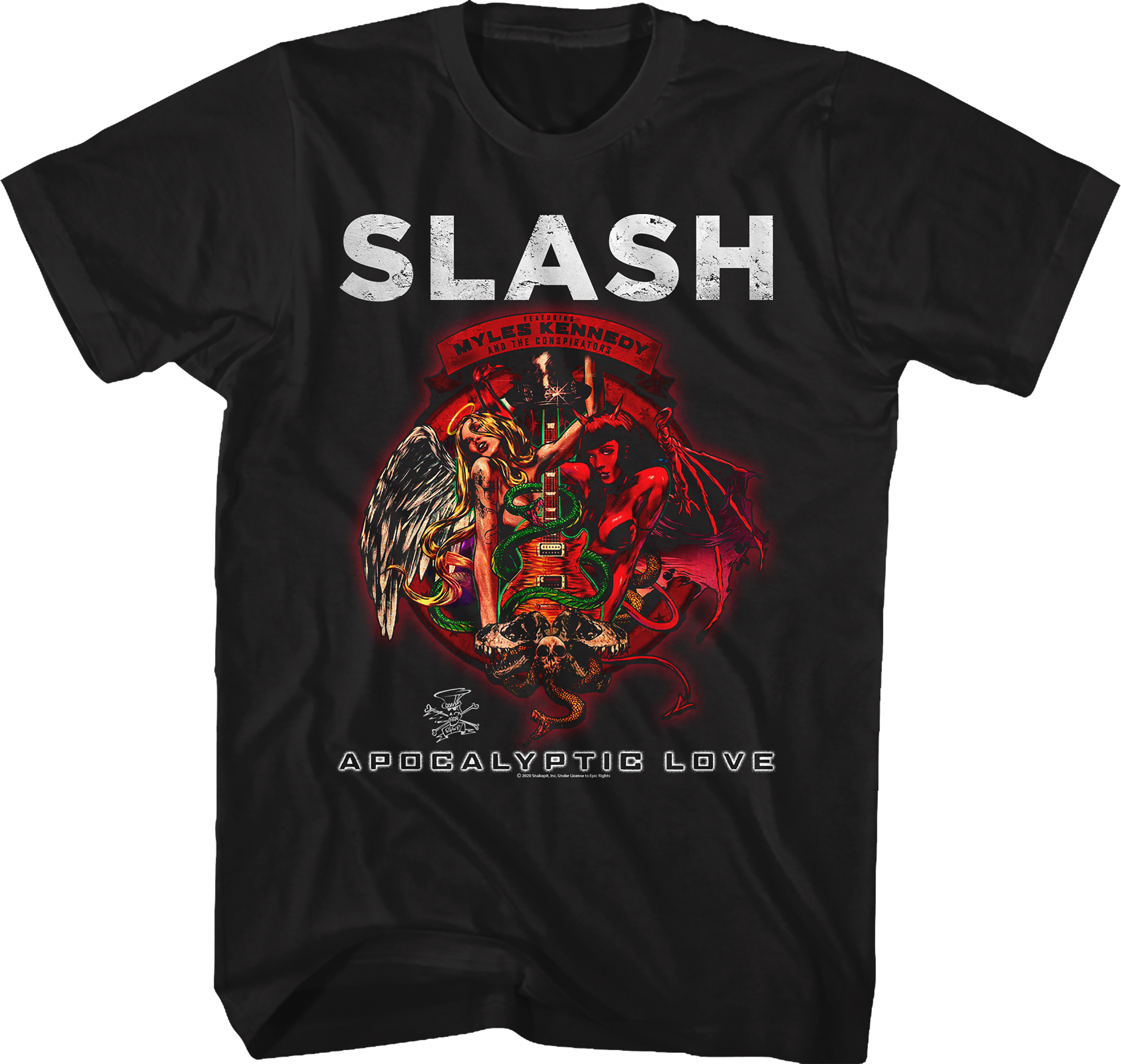 Apocalyptic Love Slash T-Shirt Hoodie, Sweatshirt | CiraTrend.com (Image 1)