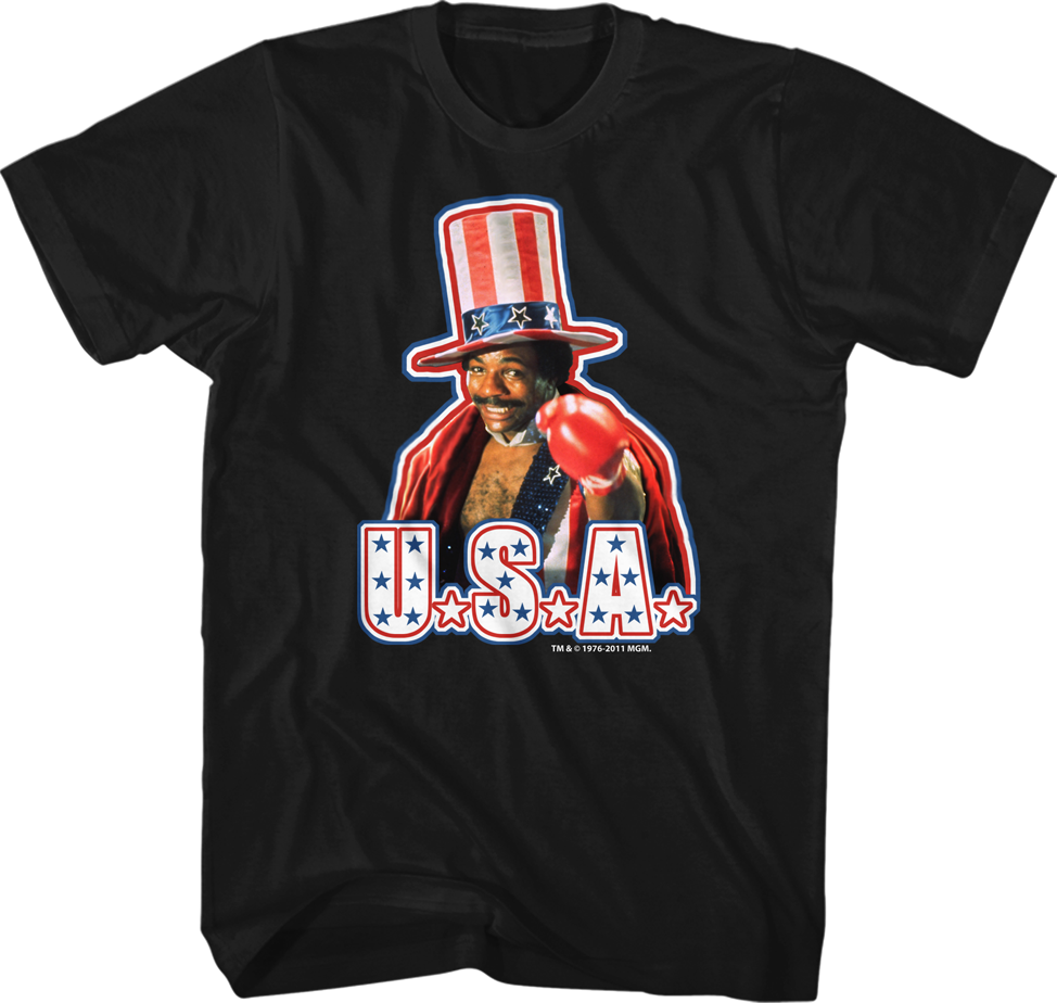Apollo Creed Rocky T-Shirt Hoodie, Sweatshirt | CiraTrend.com (Image 1)